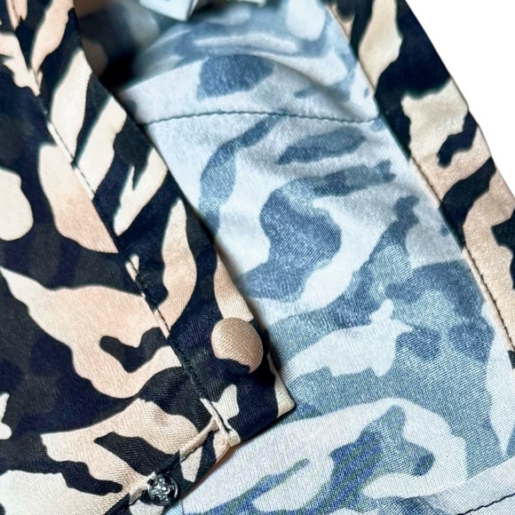 Stylish Animal Print Skirt with Lace Trim - Picture 5 of 5